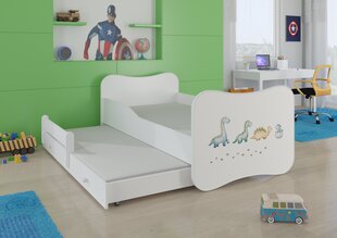 Детская кровать Gonzalo II Dinosaurs 160x80см + матрас цена и информация | Детские кровати | hansapost.ee