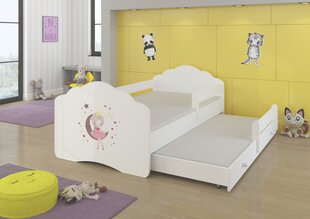 Lastevoodi Casimo II Barrier Sleeping Princess 160x80cm + madrats цена и информация | Детские кровати | hansapost.ee