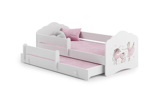 Детская кровать Casimo II Ballerina with Unicorn 160x80см + матрас цена и информация | Детские кровати | hansapost.ee
