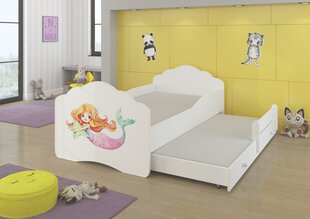 Детская кровать Casimo II Mermaid with a Star 160x80cm+матрас цена и информация | Детские кровати | hansapost.ee