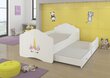 Lastevoodi Casimo II Unicorn 160x80cm + Madrats hind ja info | Lastevoodid | hansapost.ee