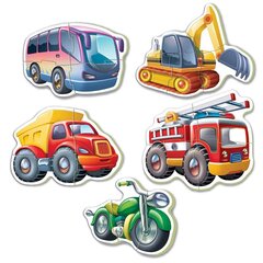 Pusle Baby vehicles, 5 tk. цена и информация | Пазлы | hansapost.ee