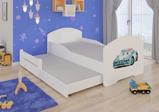 Детская кровать Pepe II Police Car 160x80см + Матрас цена и информация | Детские кровати | hansapost.ee