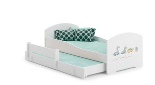 Детская кровать Pepe II Dinosaurs 160x80см + Матрас цена и информация | Детские кровати | hansapost.ee