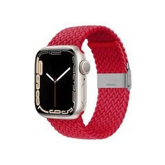 Crong Wave Band Apple Watchile 38/40/41mm, punane hind ja info | Crong Nutikellad ja nutivõrud | hansapost.ee