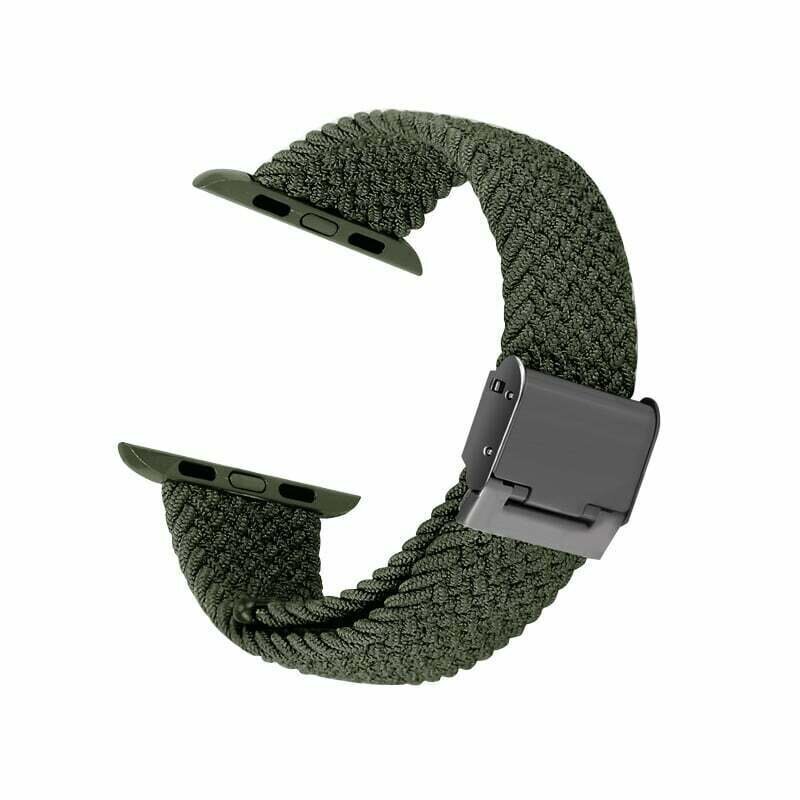 Crong Wave Band Apple Watchile 42/44/45mm, roheline hind ja info | Nutikellade aksessuaarid ja tarvikud | hansapost.ee