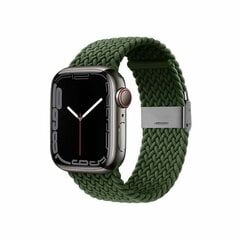 Crong Wave Band Apple Watchile 42/44/45mm, roheline hind ja info | Nutikellade aksessuaarid ja tarvikud | hansapost.ee