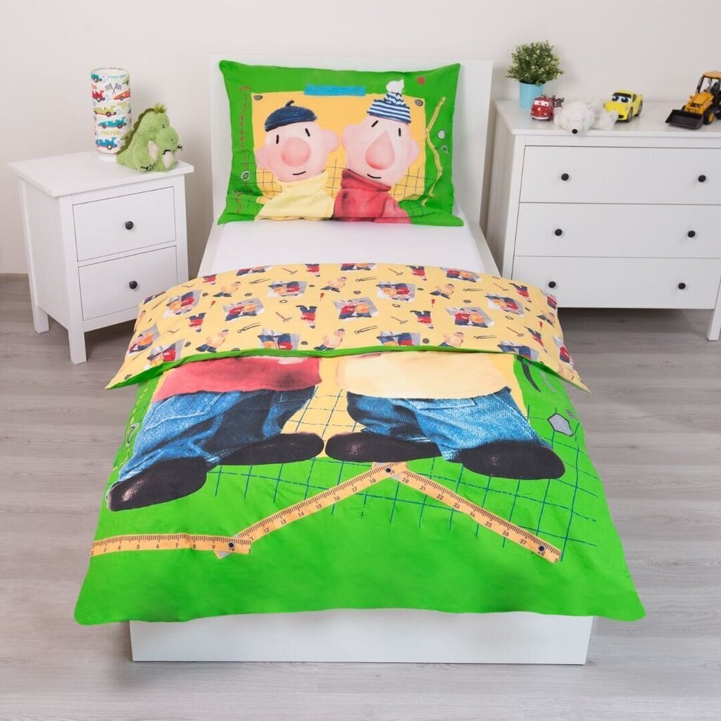 Voodipesukomplekt Pat a Mat 140 x 200 cm + padjapüür 70 x 90 cm цена и информация | Laste voodipesu | hansapost.ee