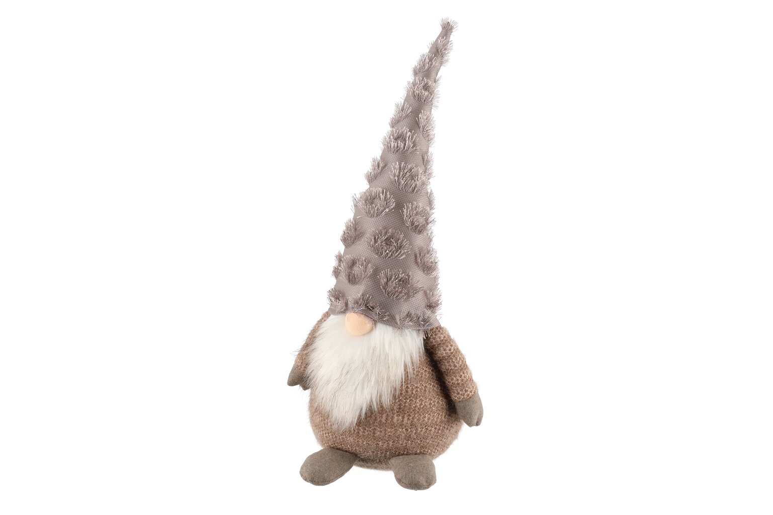 PÄKAPIKK FLUFFY GNOME 607705 54CM H.PRUUN цена и информация | Jõulukaunistused | hansapost.ee