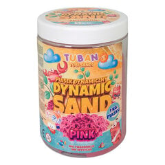 Динамический песок Tuban TU3553, розовый (1 кг) цена и информация | Принадлежности для рисования, лепки | hansapost.ee