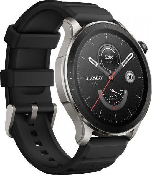 Amazfit GTR 4 Black цена и информация | Nutikellad, laste nutikellad | hansapost.ee