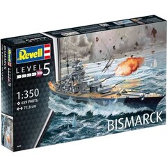 Revell - Bismarck, 1/350, 05040 price and information | Klotsid ja konstruktorid | hansapost.ee