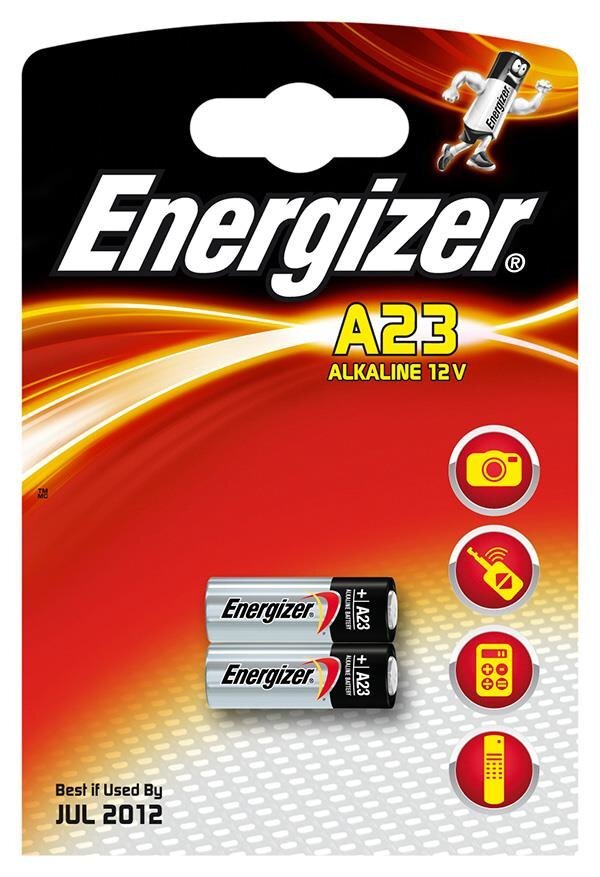 Energizer E23A, 12V, 2 tk. hind ja info | Videokaamerate akud | hansapost.ee