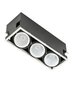 Süvistatav valgusti Italux Vertico Triple GL7108-3/3X18W3000KWH+BL hind ja info | Süvistatavad LED valgustid | hansapost.ee