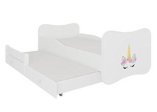 Детская кровать Gonzalo II Unicorn 160x80см + Матрас цена и информация | Детские кровати | hansapost.ee
