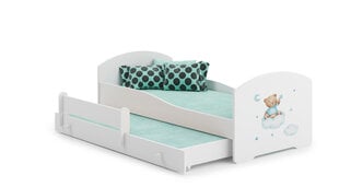 Детская кровать Pepe II Teddy Bear and Cloud 160x80см + Матрас цена и информация | Детские кровати | hansapost.ee