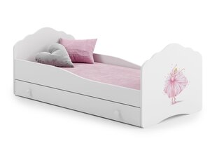 Детская кровать Casimo Ballerina 160x80см + Матрас + Ящик цена и информация | Детские кровати | hansapost.ee
