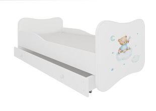 Детская кровать Gonzalo Teddy Bear and Cloud 160x80см + Матрас + Ящик цена и информация | Детские кровати | hansapost.ee