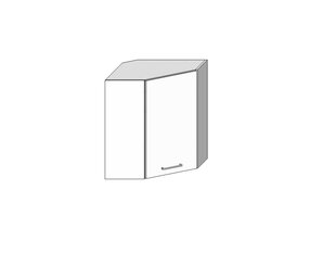Кухонный шкаф угловой подвесной VITA WRN P/L, белый цвет цена и информация | Кухонные шкафчики | hansapost.ee