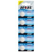 Батарейки Arcas CR2032, 5 шт. цена и информация | Батарейки | hansapost.ee