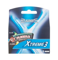 Raseerimispead Wilkinson Xtreme3, 8 tk. hind ja info | Raseerimisvahendid | hansapost.ee