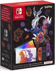 Nintendo Switch OLED - Pokémon Scarlet & Violet Edition hind ja info | Mängukonsoolid | hansapost.ee