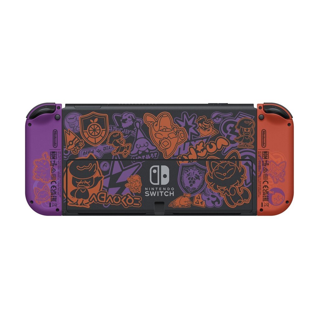 Nintendo Switch OLED - Pokémon Scarlet & Violet Edition цена и информация | Mängukonsoolid | hansapost.ee