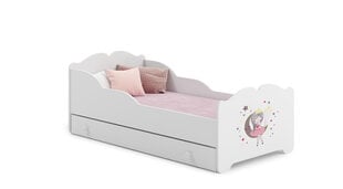 Lastevoodi Ximena Sleeping Princess 160x80cm + madrats + sahtel цена и информация | Детскиe кровати | hansapost.ee