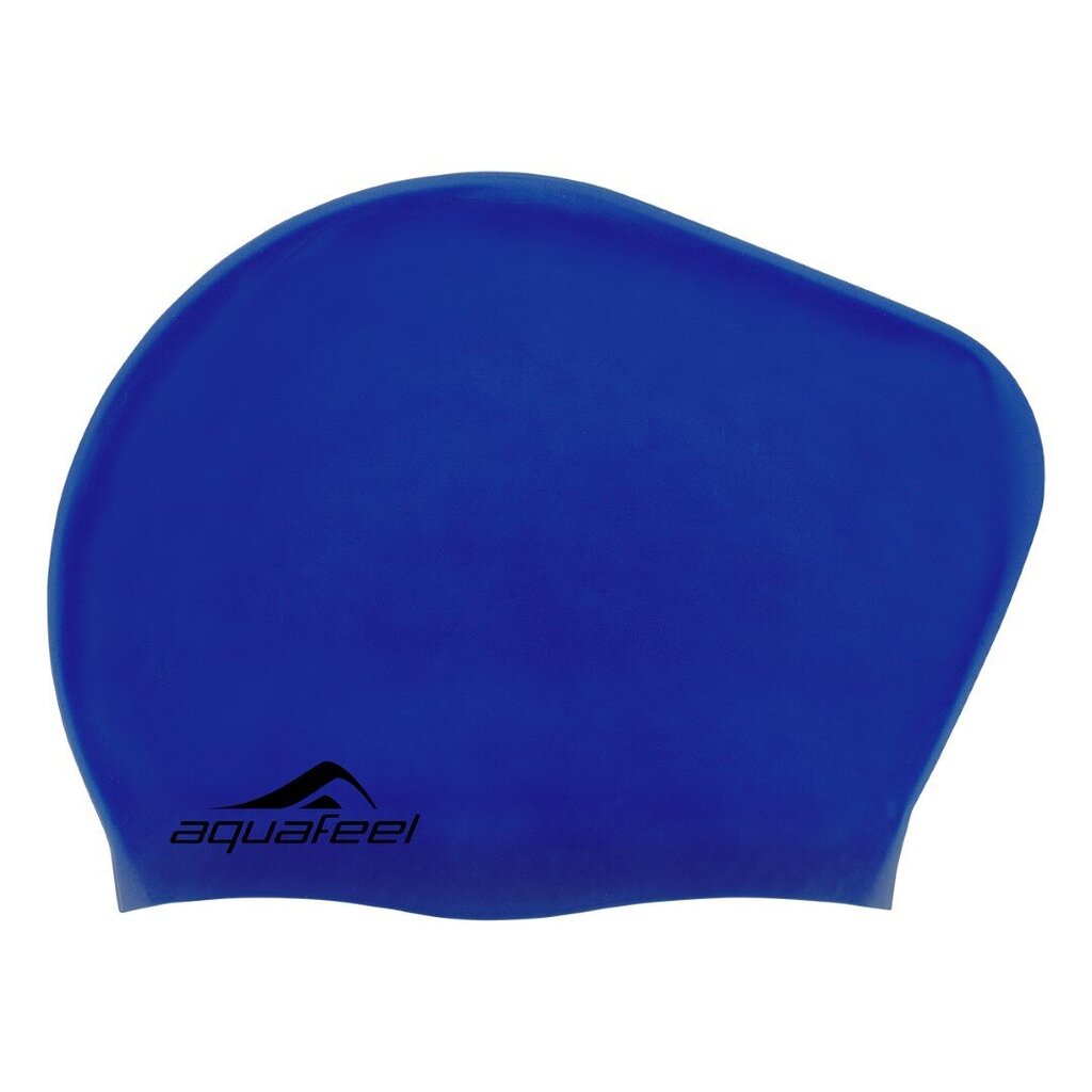 Silikoonist ujumismüts AQF 30404 50 blue/navy цена и информация | Ujumismütsid | hansapost.ee