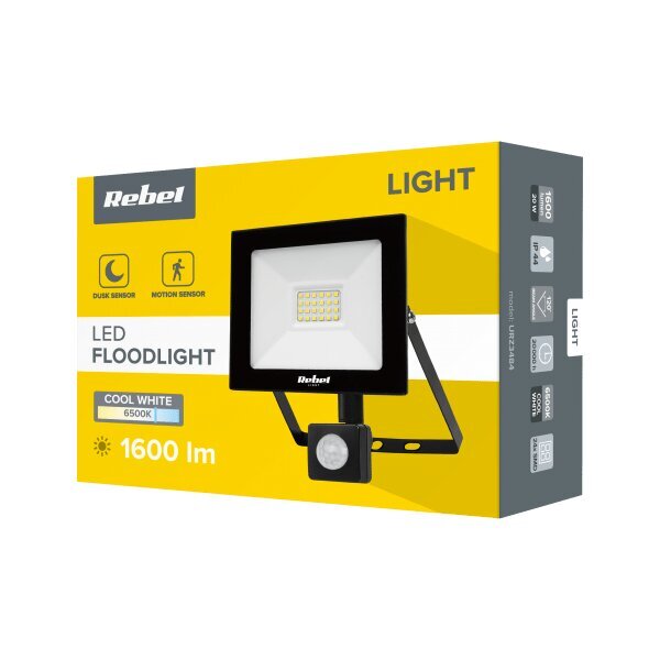 LED prožektor Rebel 20W цена и информация | Taskulambid, pealambid ja prožektorid | hansapost.ee