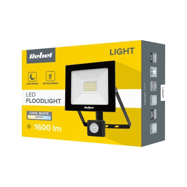 LED prožektor Rebel 20W hind ja info | Taskulambid, pealambid ja prožektorid | hansapost.ee