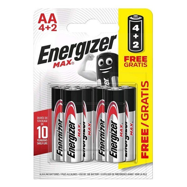 Max Power Energizer LR06 AA цена и информация | Patareid | hansapost.ee