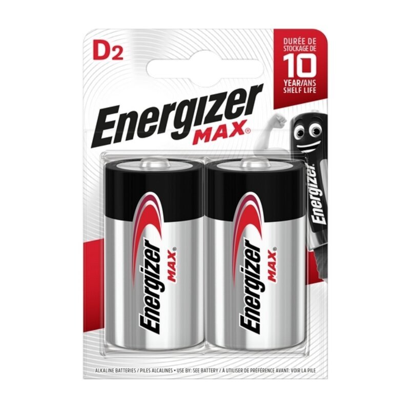 Energizer Max LR20 hind ja info | Patareid | hansapost.ee