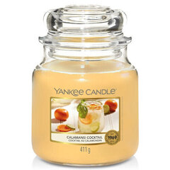 Ароматическая свеча Yankee Candle Calamansi Cocktail, 411 г цена и информация | Подсвечники, свечи | hansapost.ee