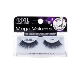 Накладные ресницы Ardell 3D Mega Volume 250 Black, 1 пара цена и информация | Накладные ресницы, керлеры | hansapost.ee