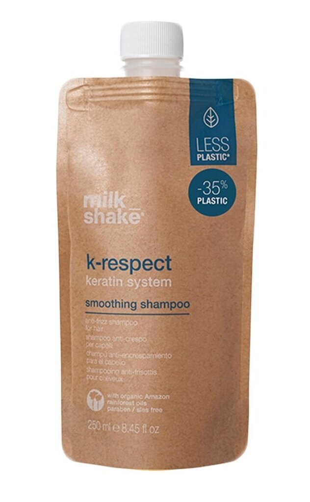 Šampoon lokkis juustele Milk Shake K-Respect Smoothing anti-frizz, 250 ml цена и информация | Šampoonid | hansapost.ee