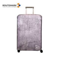 Защитный чехол для чемодана Routemark SP240 L/XL, с индивидуальным дизайном Silverstone, серый цена и информация | Чемоданы, дорожные сумки | hansapost.ee