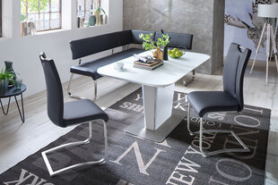Мягкий угловой диван Arco, серый цена и информация | Стулья для кухни и столовой | hansapost.ee