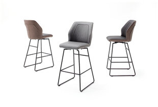 Комплект из 2 барных стульев MC Akcent Aberdeen 1, коричневый цена и информация | Стулья для кухни и столовой | hansapost.ee
