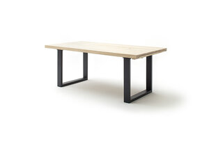 Раскладной стол MC Akcent Dayton, 220 / 320x100 см, светло-коричневый / серый цена и информация | Кухонные и обеденные столы | hansapost.ee
