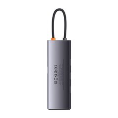 Hub USB-C 8in1 Baseus Metal Gleam Series hind ja info | USB adapterid ja jagajad | hansapost.ee