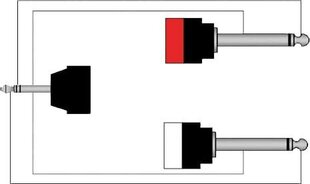 Procab CLA713/1.5, 3.5mm minijack/6.3mm, 1.5 m hind ja info | Juhtmed ja kaablid | hansapost.ee