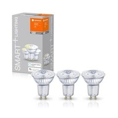 Умная светодиодная лампочка Ledvance Smart Spot GU10 5W 350лм, 3 шт цена и информация | Электрические лампы | hansapost.ee