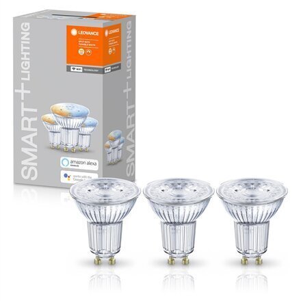 Nutikas LED-pirn Ledvance Smart Spot GU10 5W 350lm, 3 tk цена и информация | Lambipirnid ja LED-pirnid | hansapost.ee