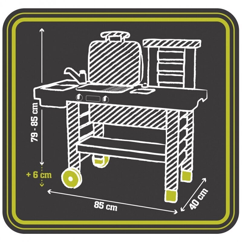 Aiaköök lastele Smoby Garden Kitchen цена и информация | Mänguasjad tüdrukutele | hansapost.ee