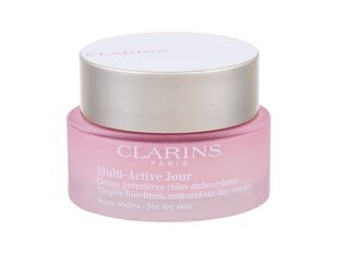 Igapäevane näokreem kuivale nahale Clarins Multi Active Jour 50 ml hind ja info | Clarins Näohooldus | hansapost.ee