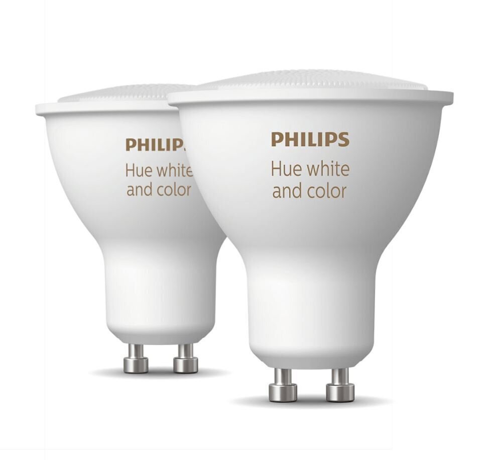 Philips Hue WCA 5.7W 2000-6000K GU10, 2p цена и информация | Lambipirnid ja LED-pirnid | hansapost.ee