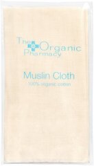 Мягкая муслиновая салфетка для очищения лица The Organic Pharmacy Organic Muslin Cloth Small, 1 шт. цена и информация | Кисти для макияжа, спонжи | hansapost.ee
