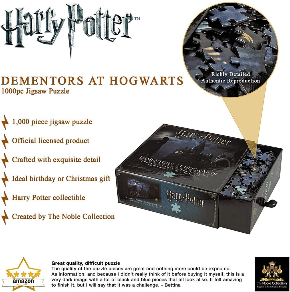 Pusle Harry Potter Dementors at Hogwarts, 1000 tk. цена и информация | Pusled lastele ja täiskasvanutele | hansapost.ee