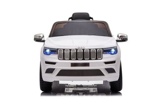 Одноместный электромобиль детский Jeep Grand Cherokee JJ2055, белый цена и информация | Электромобили для детей | hansapost.ee